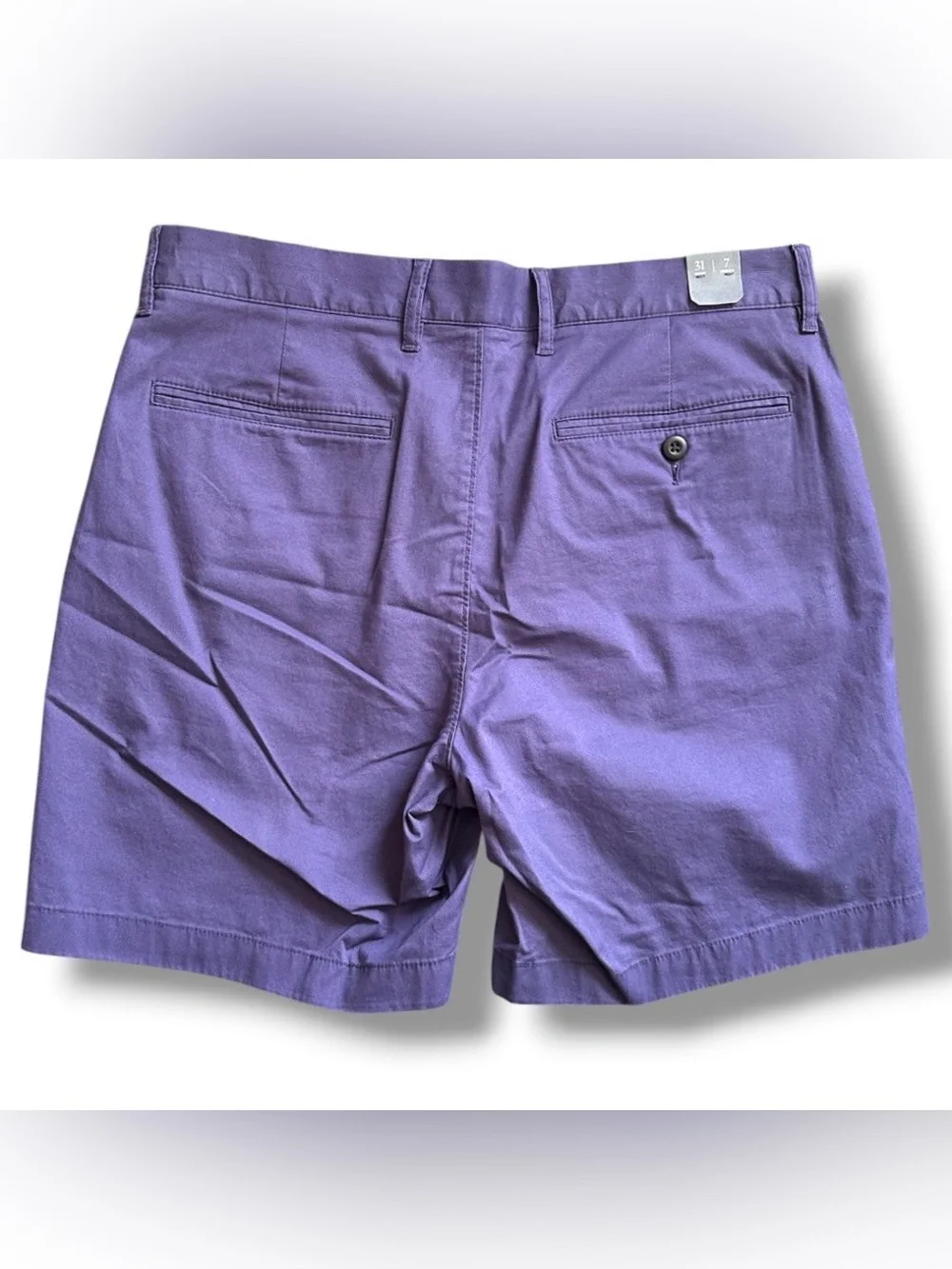 NWT J.Crew 7” Chino Short in Purple Twilight Men’s Size 31 Preppy Summer ASO TV